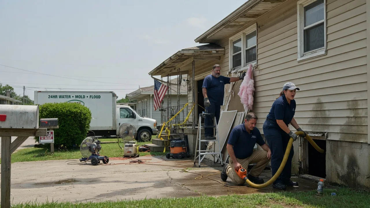 Water Damage Repair in Nauvoo, AL near me